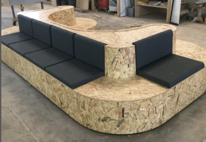 Sofá decorativo Mobiliario e Interiorismo Decoración de Locales Comerciales